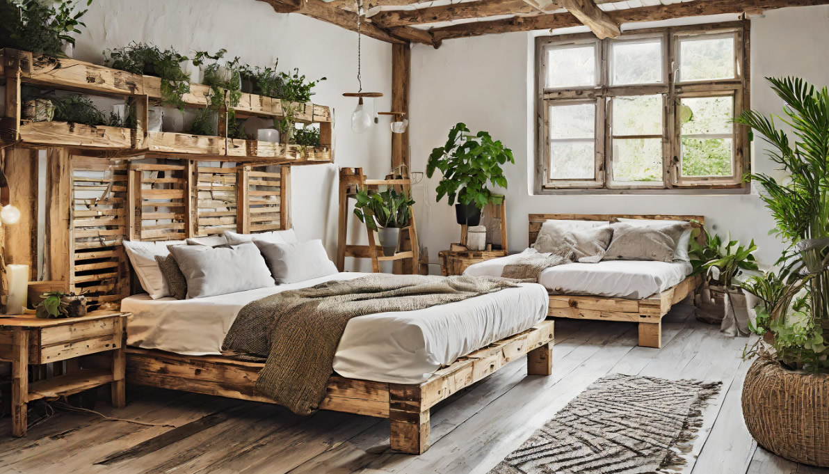 cama de palets, cama de palets