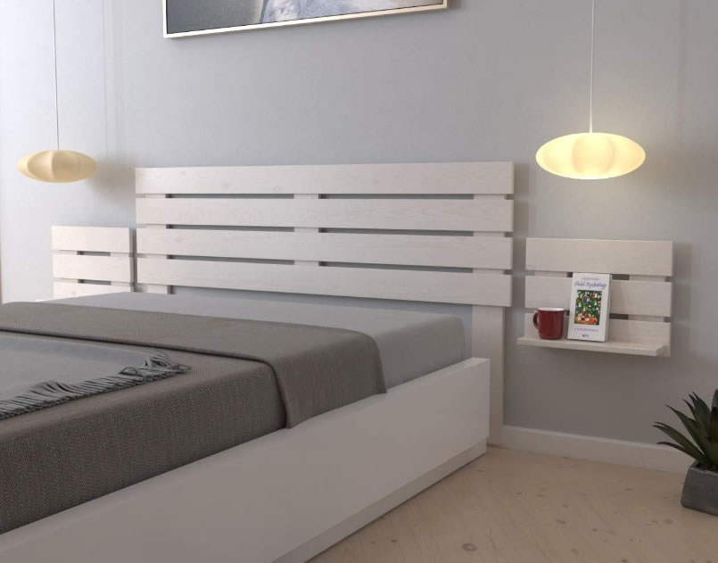 cabecero palets, cabecero de palets, cabeceros de cama con palets