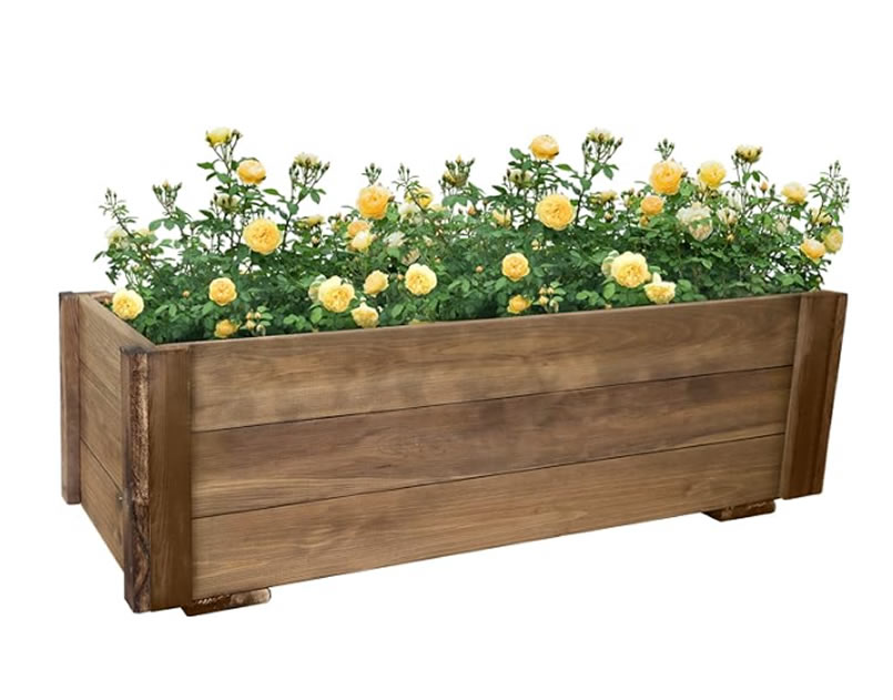 jardineras con palets, jardinera con palet,